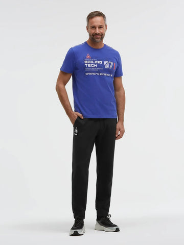 Gaastra, Jogging Pants Made of Interlock Jersey black Tapered Fit