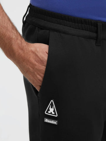 Gaastra, Jogging Pants Made of Interlock Jersey black Tapered Fit