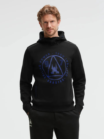 Gaastra, Interlock Hoodie with Rubber Artwork Regular Fit