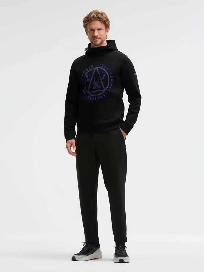 Gaastra, Interlock Hoodie with Rubber Artwork Regular Fit