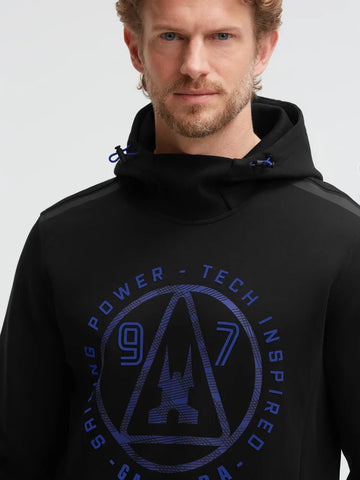 Gaastra, Interlock Hoodie with Rubber Artwork Regular Fit