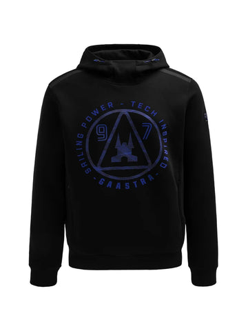 Gaastra, Interlock Hoodie with Rubber Artwork Regular Fit