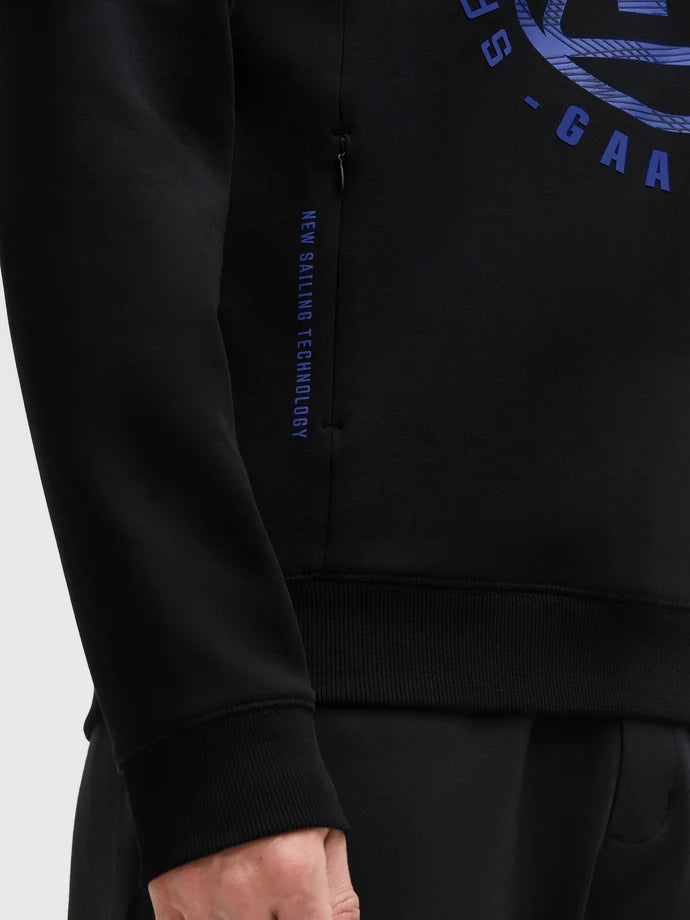 Gaastra, Interlock Hoodie with Rubber Artwork Regular Fit