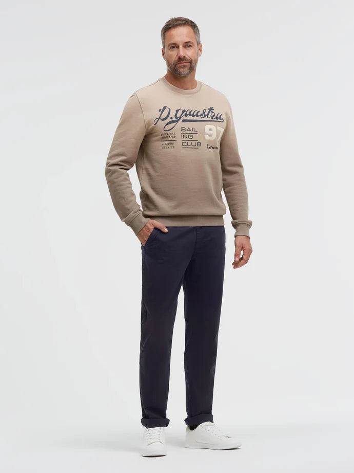 Gaastra,Sweatshirt with nautical artwork coastal path Regular Fit