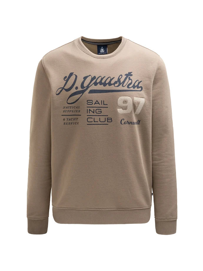 Gaastra,Sweatshirt with nautical artwork coastal path Regular Fit