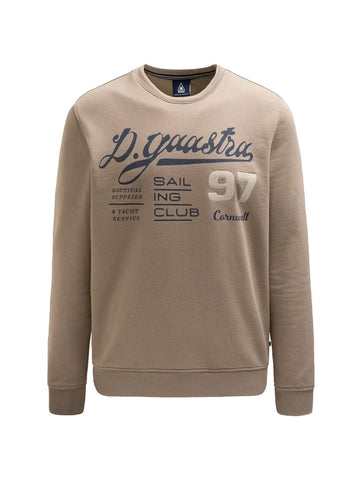 Gaastra,Sweatshirt with nautical artwork coastal path Regular Fit