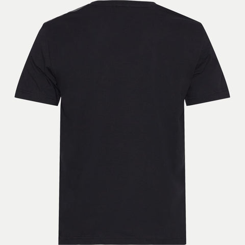 EA7, 3D Emblem Logo Black T-Shirt
