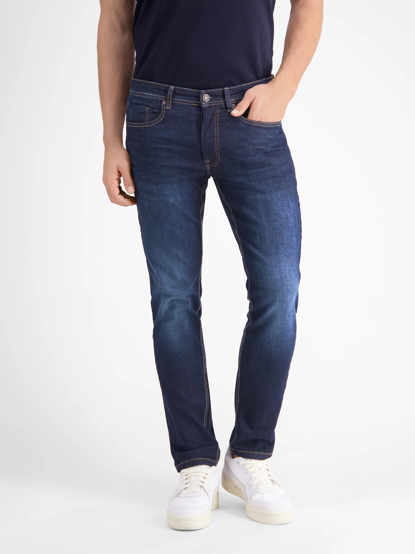 Lerros, Conlin 5-Pocket Stretch Denim, Slim Fit, Blue
