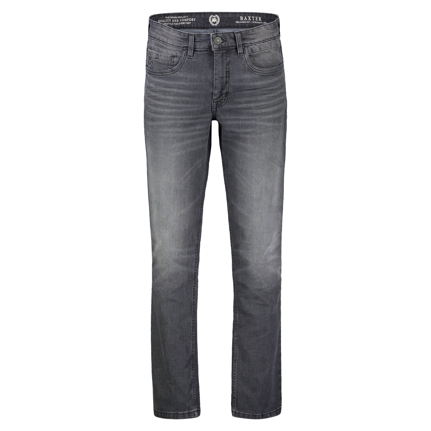 Lerros, Grey Relaxed Fit Baxter Jeans