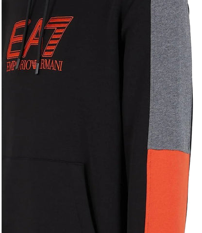 Emporio Armani, Visibility  Cotton-Blend Hooded Sweatshirt