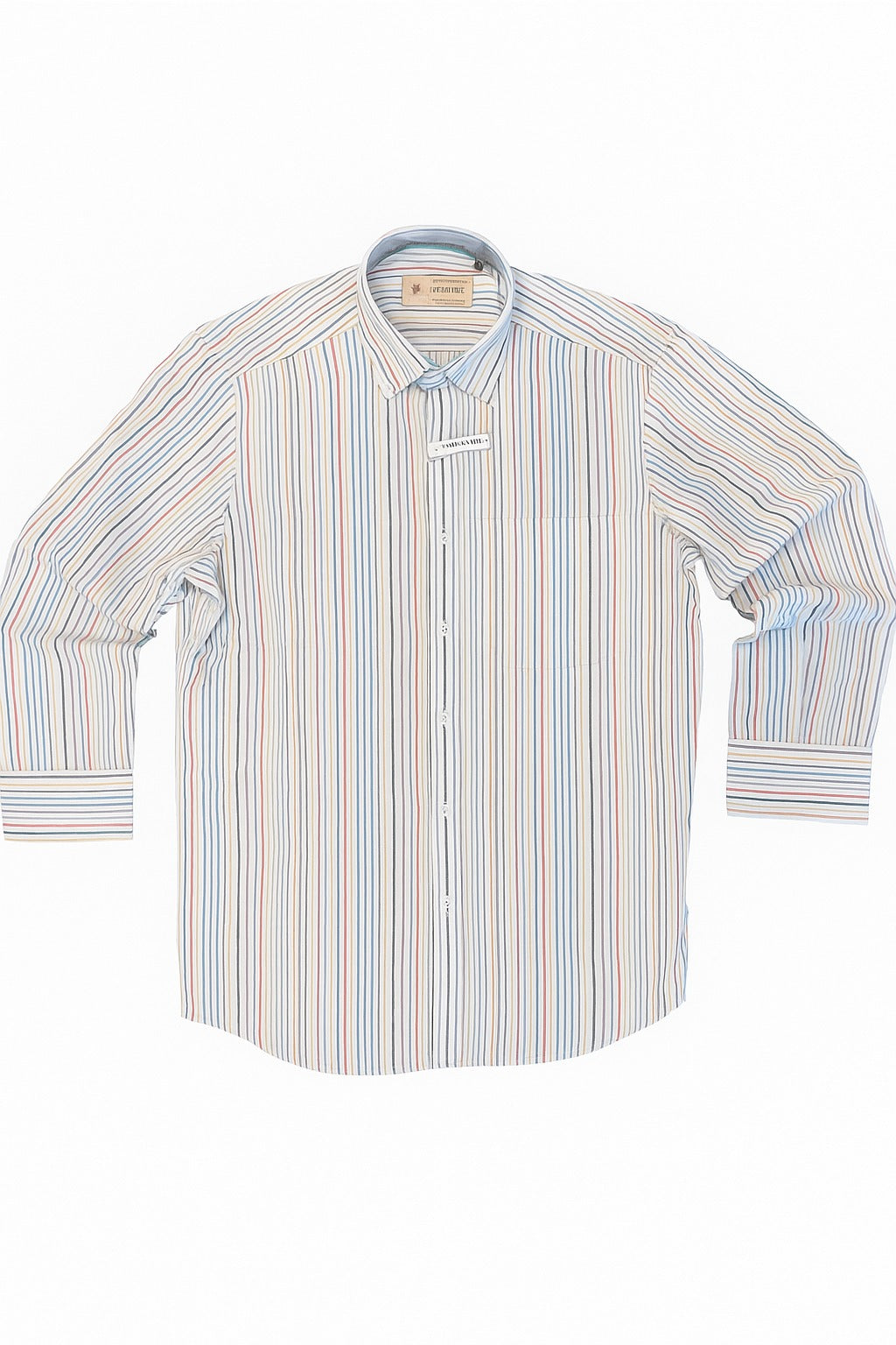 Gilbert Teckel,MultiColor Striped Shirt