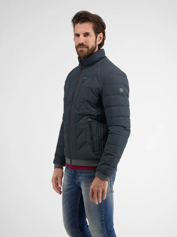 Lerros, Navy Quilted Blouson With Function