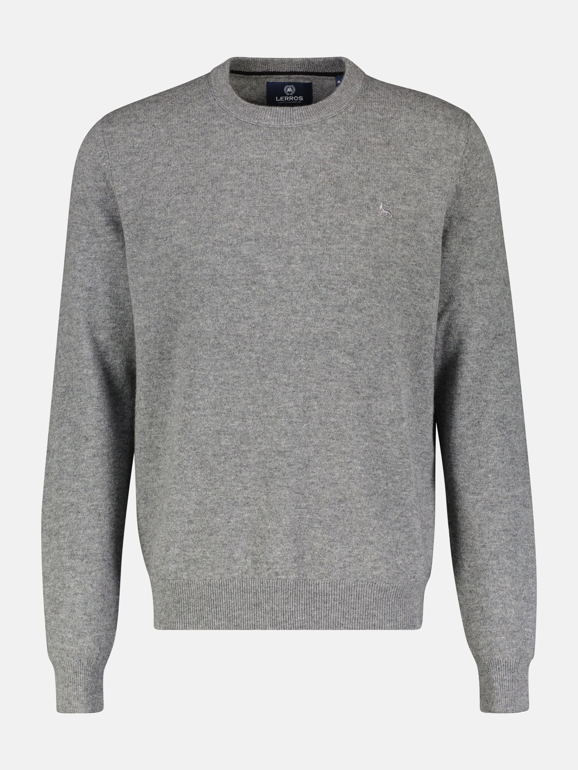 Lerros, Grey  Soft Virgin Wool & Cashmere Sweater
