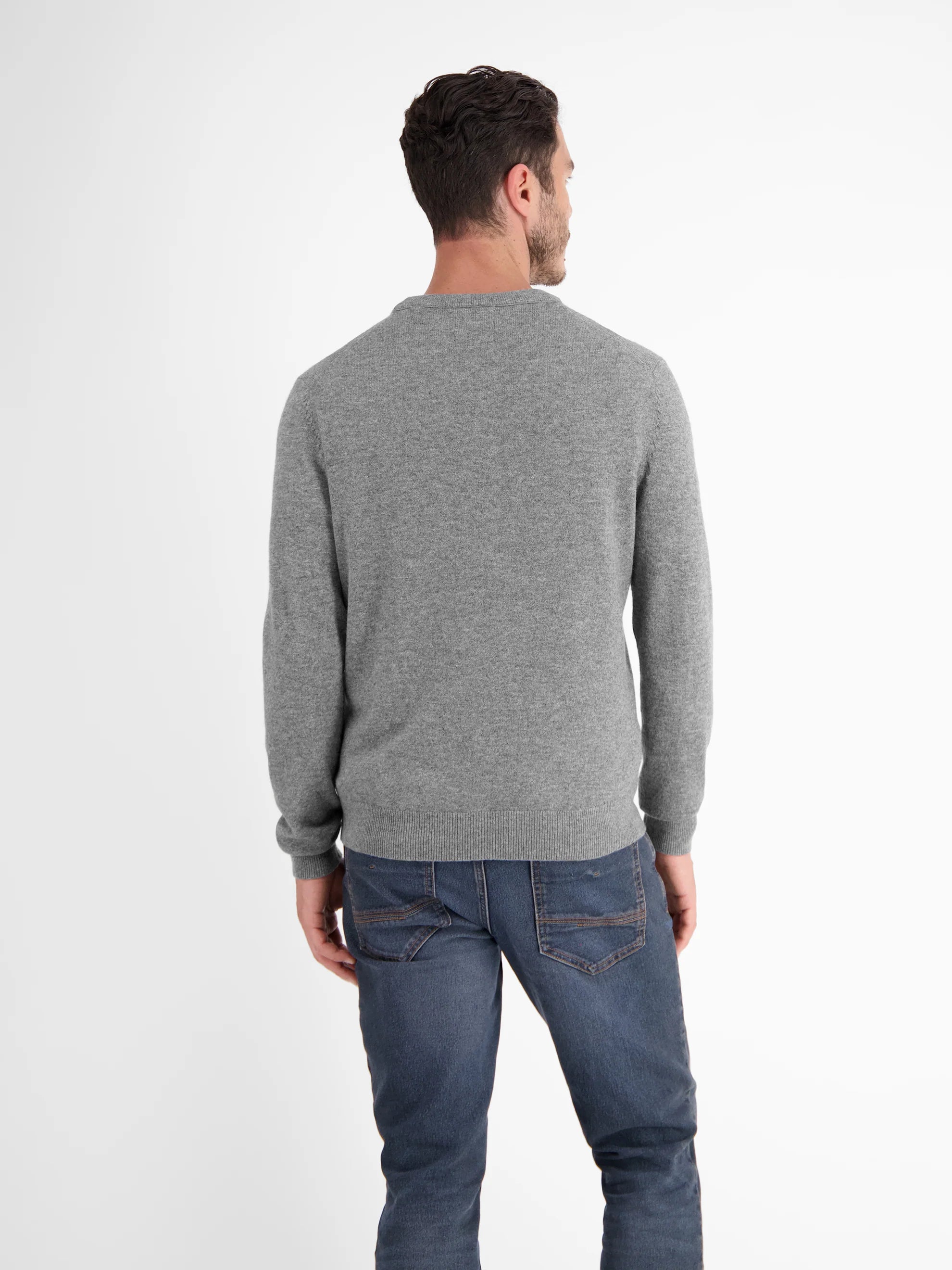 Lerros, Grey  Soft Virgin Wool & Cashmere Sweater