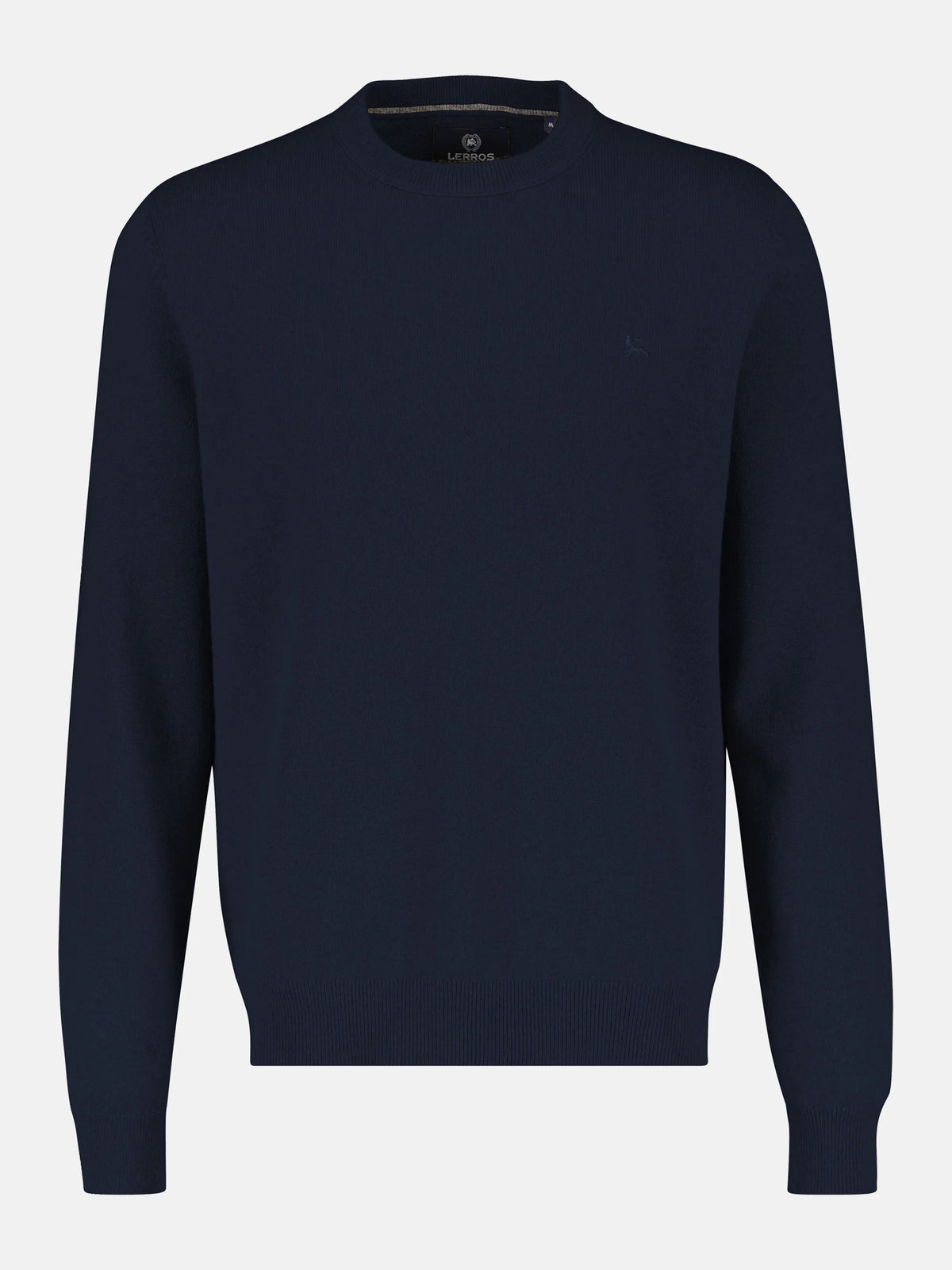 Lerros, Navy Soft Virgin Wool & Cashmere Sweater
