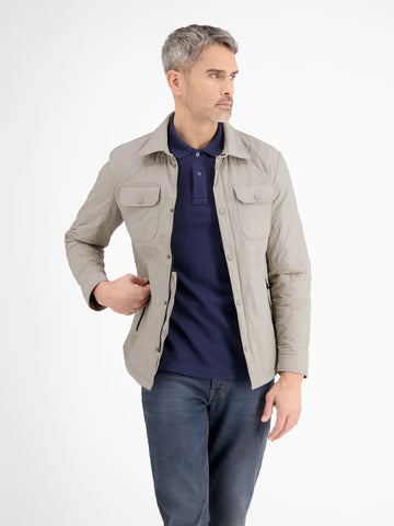 Lerros, Over Shirt Beige Jacket Lightly Lined