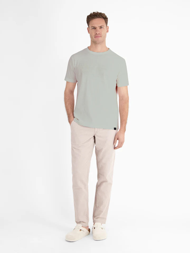 Lerros, Broken White T-shirt In Structured Quality