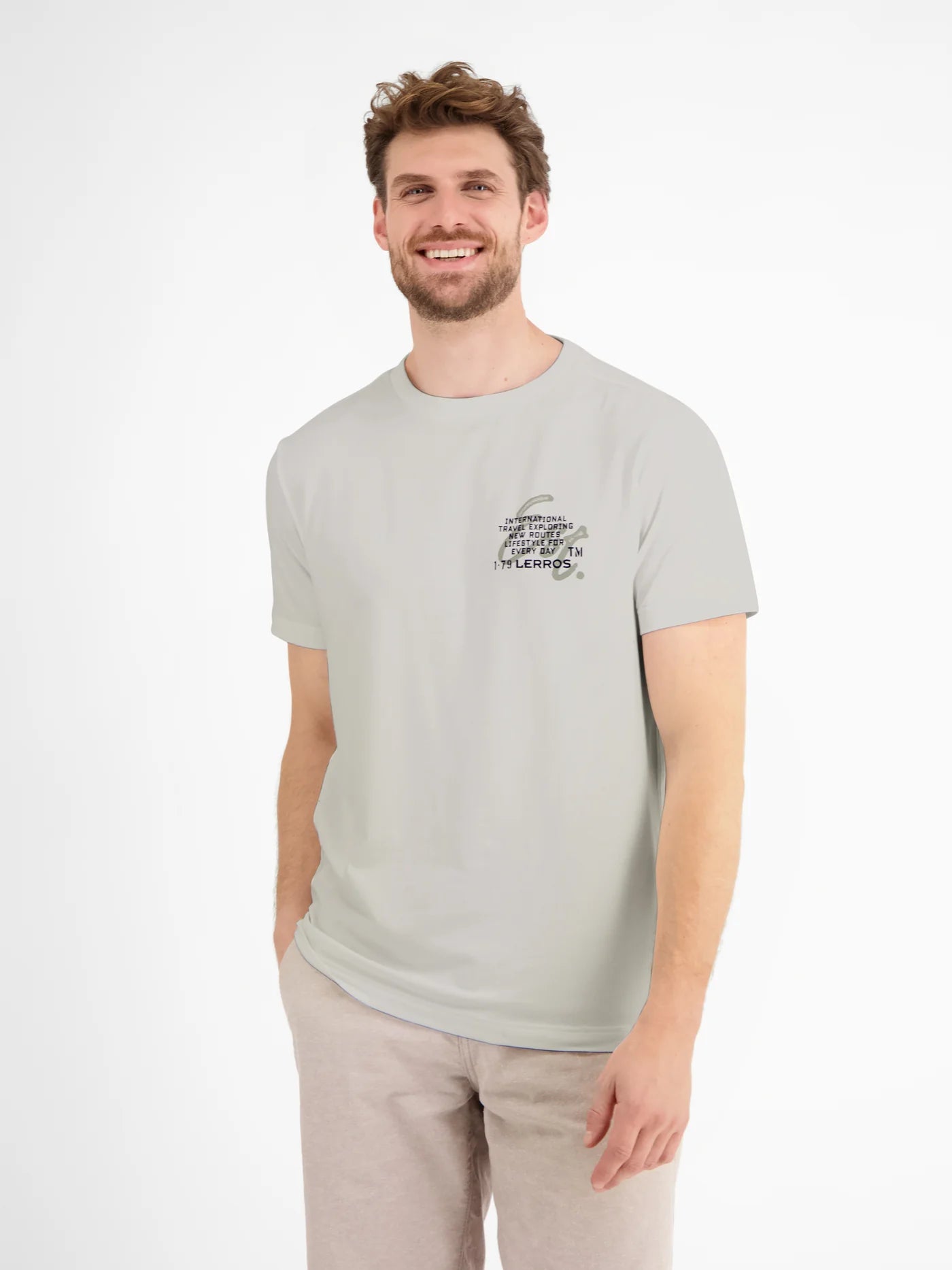 Lerros, T-Shirt In Soft Jersey Quality
