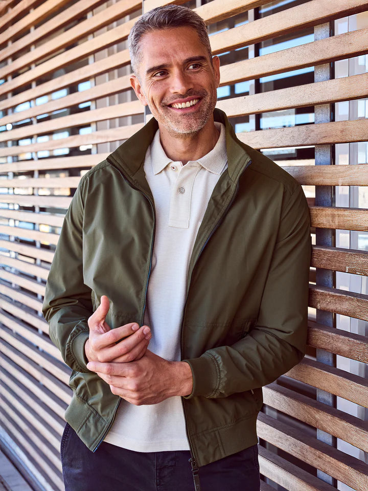 Lerros, Wind And Water-Repellent Olive blouson
