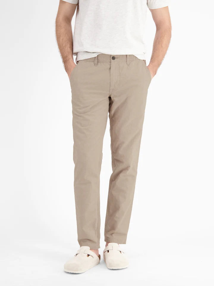 Lerros, Summery Beige Chino With Linen Content, RELAX FIT