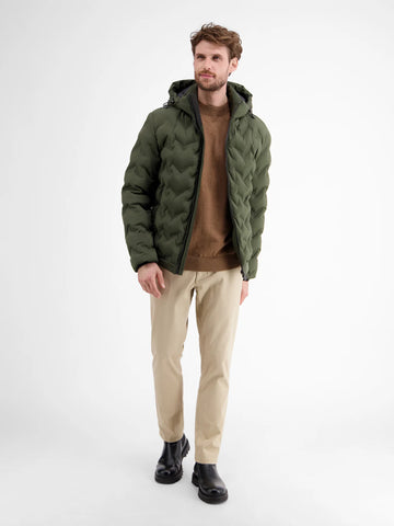 Lerros, Olive Functional Quilted Jacket