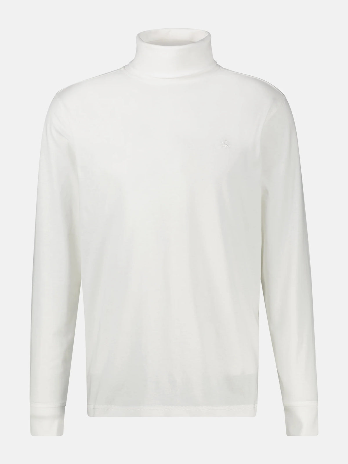 Lerros, Casual roll-neck T-shirt in pure cotton
