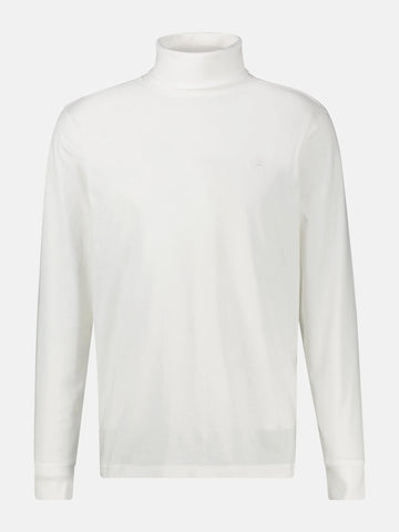 Lerros, Casual roll-neck T-shirt in pure cotton