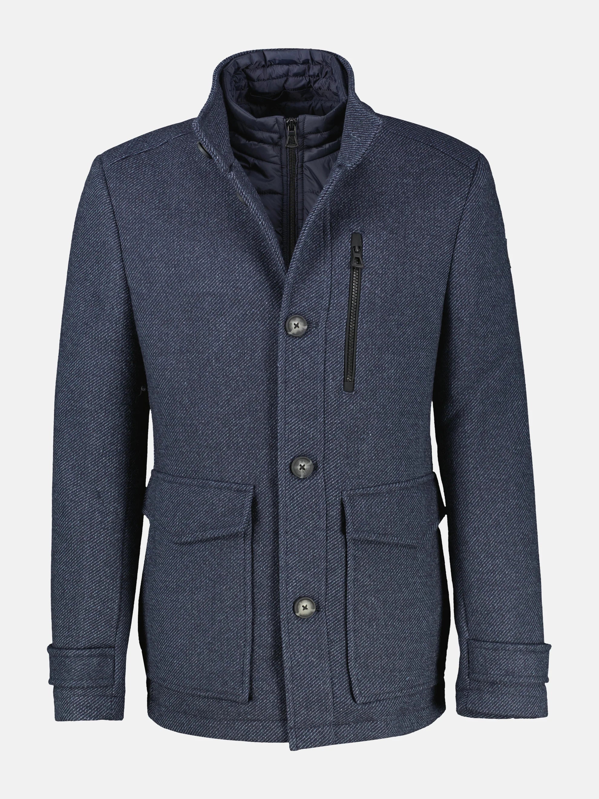 Lerros, Casual wool blend coat with detachable gilet