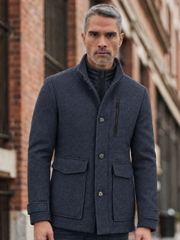 Lerros, Casual 2-in-1 coat with removable vest