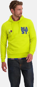 Gaastra, Fluo Hooded Sweater With Artwork