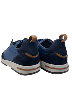 Pedro, Navy-Blue Sporty Sneakers