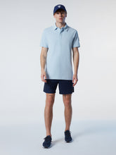 Load image into Gallery viewer, North Sails By Maserati, Blue Grey Technical Pique Polo Shirt
