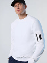 Load image into Gallery viewer, North Sails By Maserati, White Crew Neck Sweatshirt
