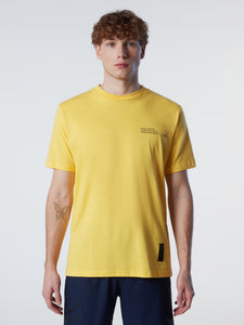 North Sails By Maserati, Yellow Organic Jersey Shirt