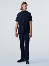 Load image into Gallery viewer, North Sails By Maserati, Navy T-Shirt With Half Trident Print
