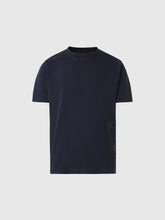 Load image into Gallery viewer, North Sails By Maserati, Navy T-Shirt With Half Trident Print
