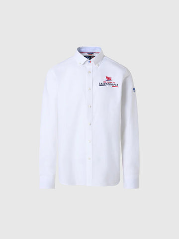 North Sails, Saint-Tropez Oxford shirt with maxi patches
