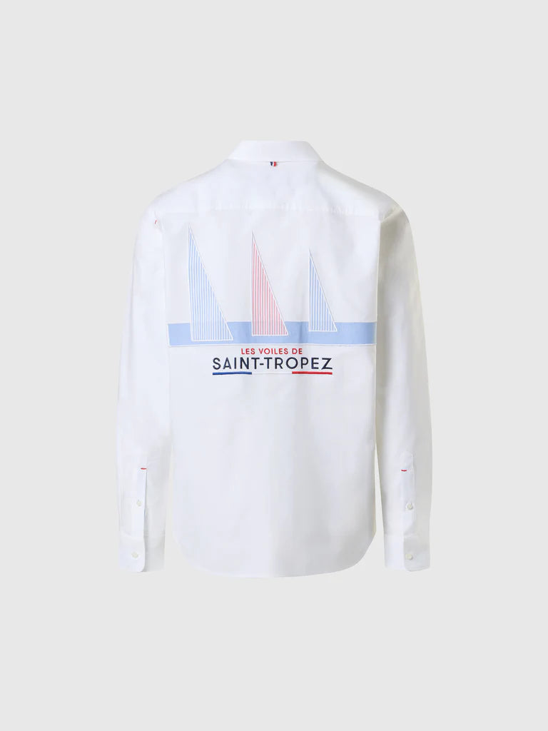 North Sails, Saint-Tropez Oxford shirt with maxi patches