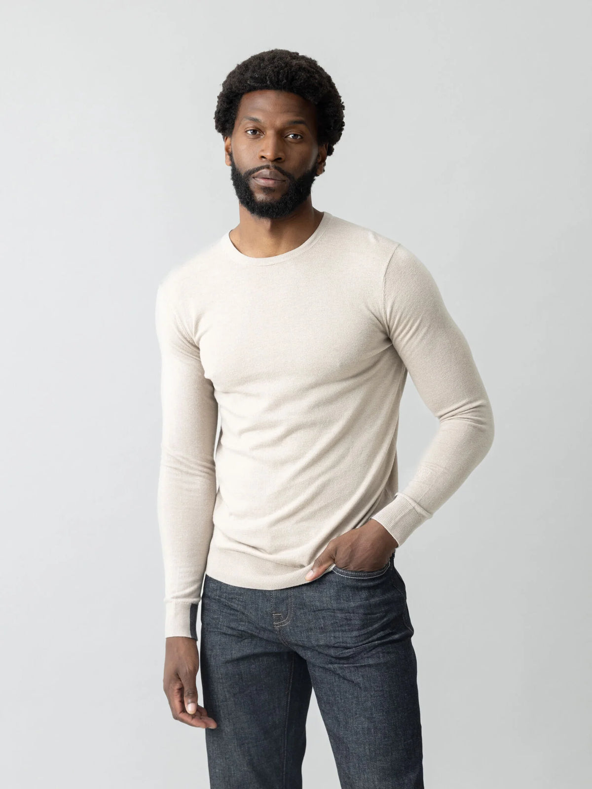 Mos Mosh, Off-white Soft Knit