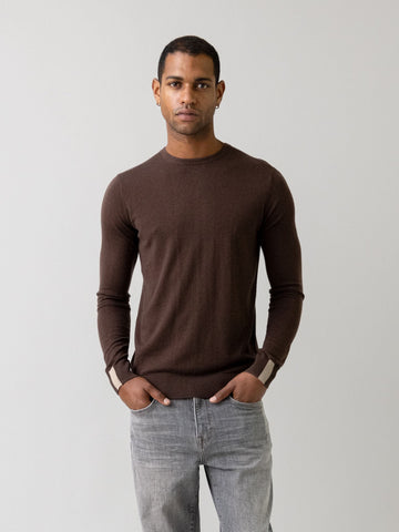 Mos Mosh, Cacao Brown Soft Knit
