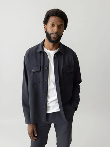 Mos Mosh, Navy Traver Overshirt
