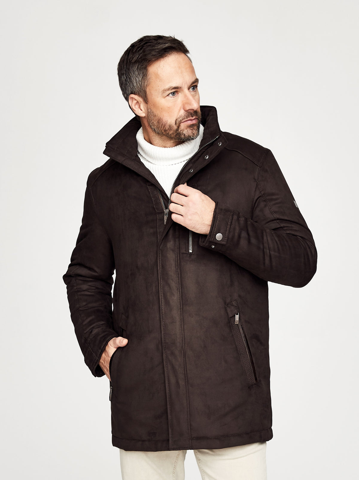 Cabano New Canadian, Passetta Quilt Brown Jacket