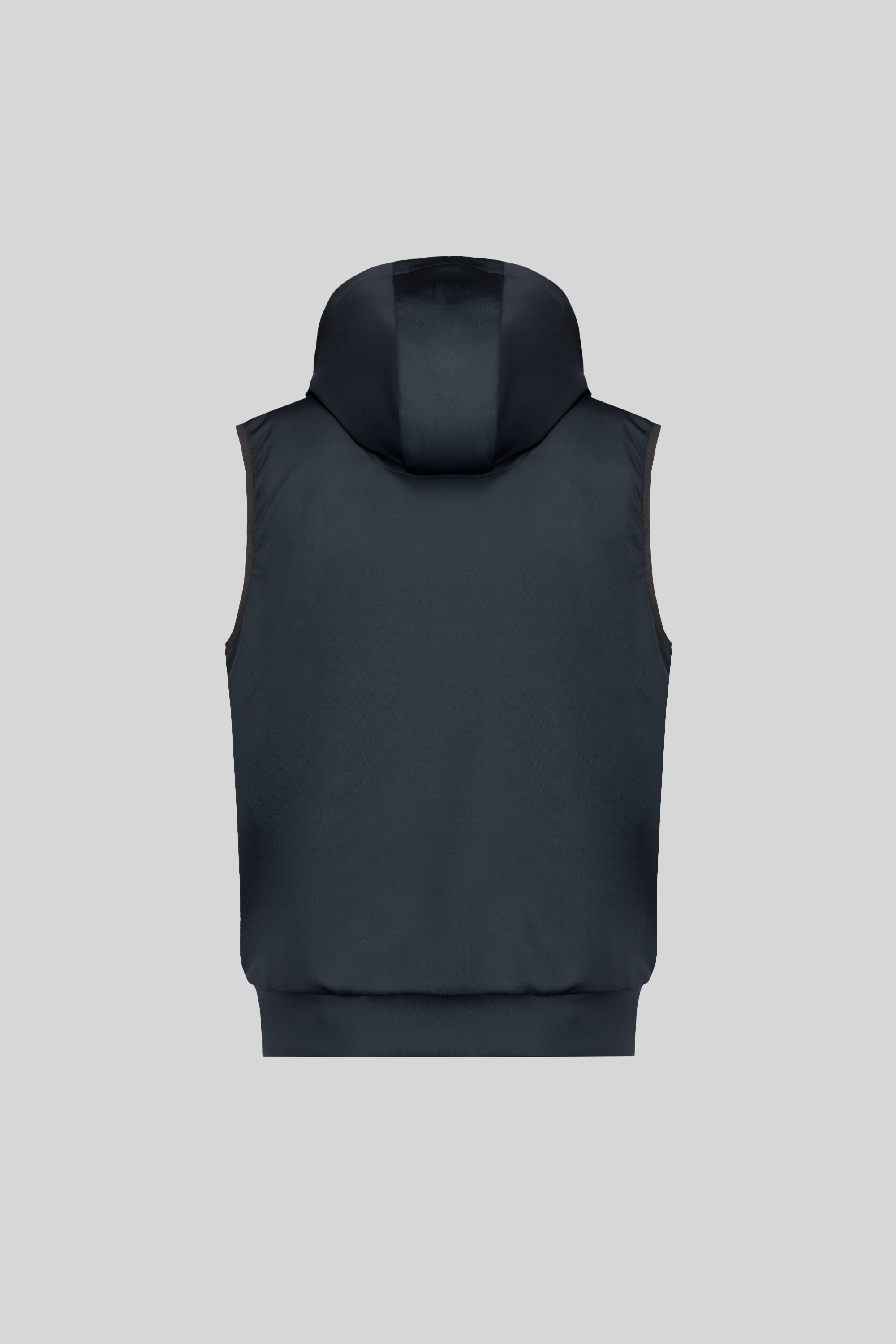 People Of Shibuya,Yokote Navy Quilted Hooded Puffer Vest