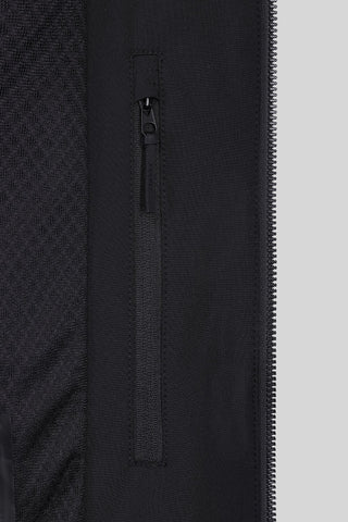 People Of Shibuya, Habaki Technical Zip-Up Jacket with Stand Collar-Black
