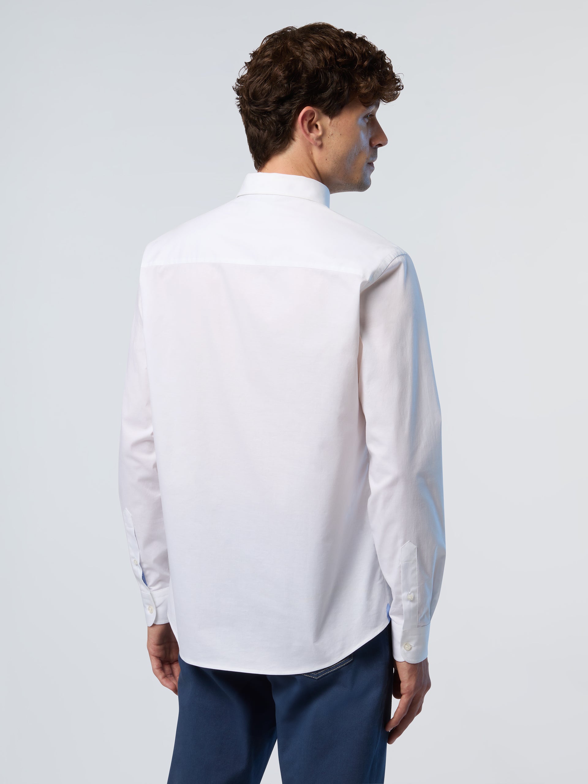 North Sails, White Stretch Poplin Shirt