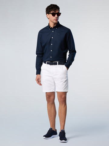 North Sails, Navy Stretch Poplin Shirt
