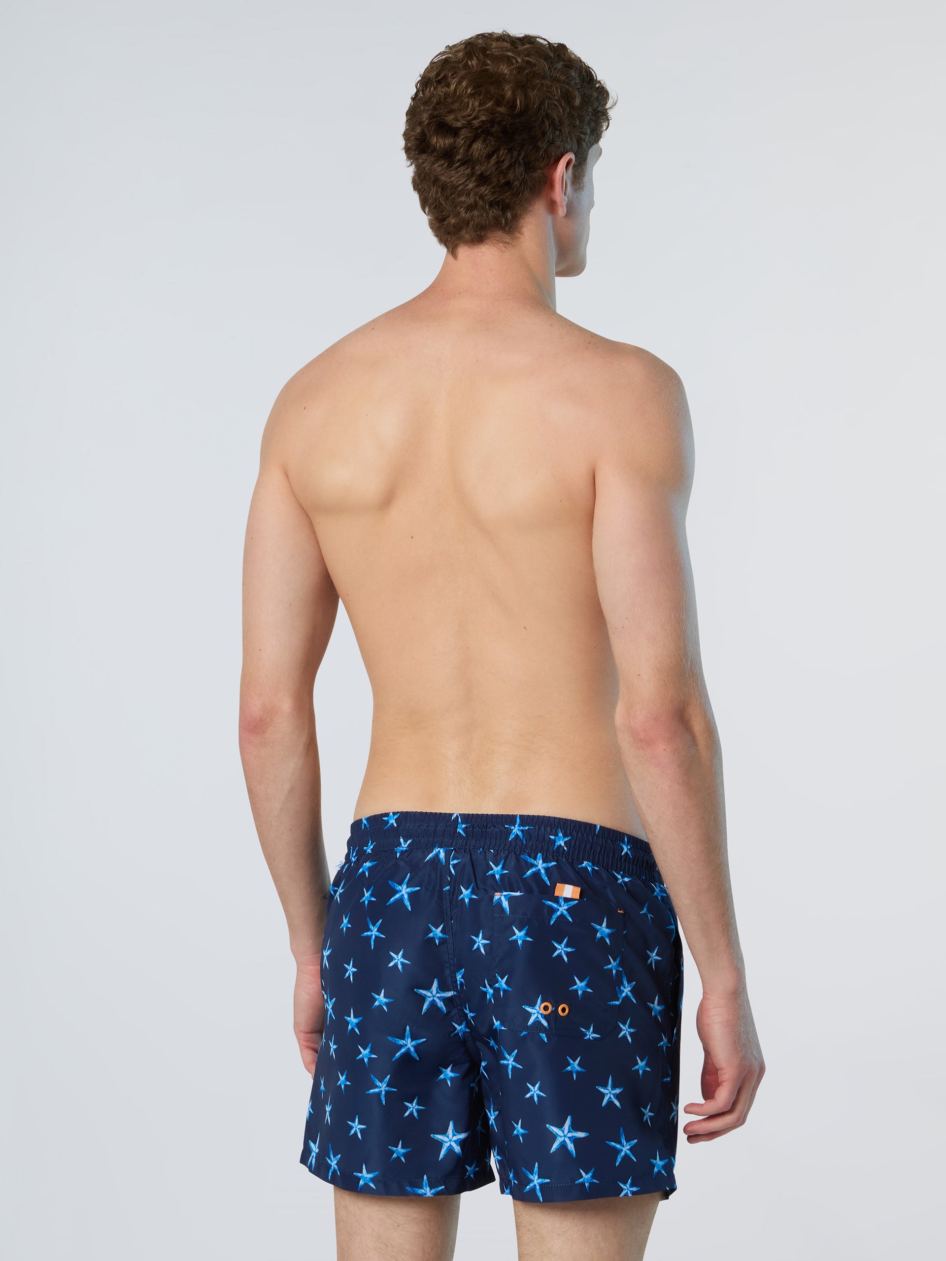 North Sails, REPREVE® Swim Shorts With Ocean Print
