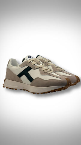 Gilbert Teckel, White and Beige  Shoes