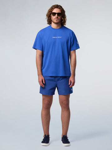 North Sails, Electric Blue T-shirt with North Sails print