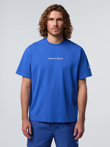 North Sails, Electric Blue T-shirt with North Sails print